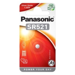 Батарейка Panasonic SR521 BL-1 (12)(120)