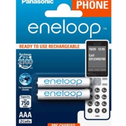 Аккумулятор Panasonic eneloop R03 750mAh Ni-Mh DECT BL-3 (30)