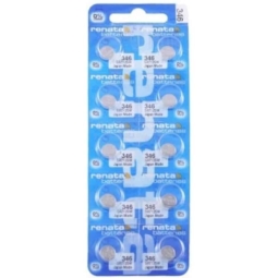 Батарейка Renata R346 (SR712SW, 1.55V, 10mAh, 7.9x1.2mm) BL-10 (100)