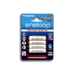 Аккумулятор Panasonic eneloop R03 750mAh Ni-Mh BL-4 + футляр (40)(160)