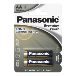 Батарейка Panasonic LR6 everyday power BL2 (24)(120)