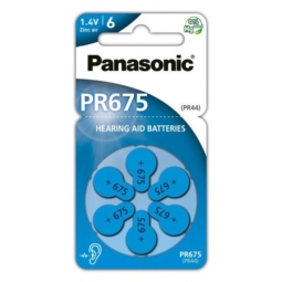 Батарейка Panasonic PR-675 BL-6 (60)