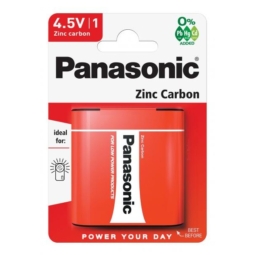 Батарейка Panasonic 3R12 red zinc BL-1 (12)(48)