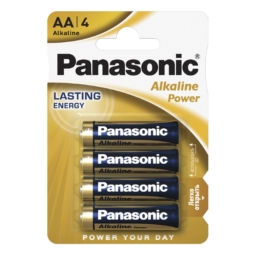 Батарейка Panasonic LR6 alkaline power BL4 (48)(240)