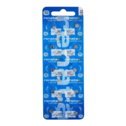 Батарейка Renata R337 (SR416SW, 1.55V, 8mAh, 4.8x1.6mm) BL10 (100)