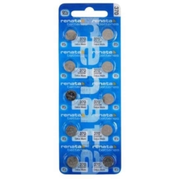 Батарейка Renata R370 (SR920W, 1.55V, 38mAh, 9.5x2.1mm) BL10 (100)