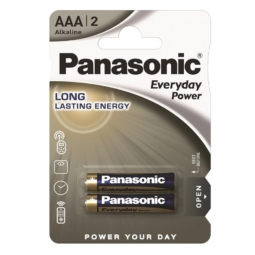 Батарейка Panasonic LR03 everyday power BL2 (24)(120)