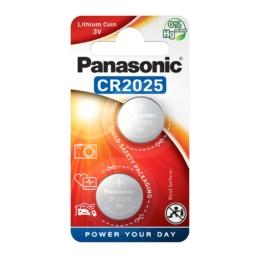 Батарейка Panasonic CR2025 BL2 (24)(240)