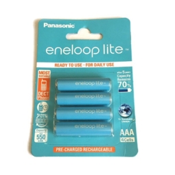 Аккумулятор Panasonic eneloop lite R03 550mAh Ni-Mh DECT BL-3 (30)