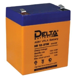 Аккумулятор Delta HR12-21W (Cвинцово-кислотный 12V 5Ah)