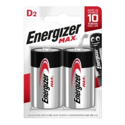 Батарейка Energizer LR20 (E95) max BL2 (24)