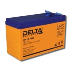 Аккумулятор Delta HR12-28W (Cвинцово-кислотный 12V 7Ah)