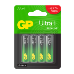 Батарейка GP LR6 (15AUP, AA) Ultra plus 1.5V BL4 (40)(320)