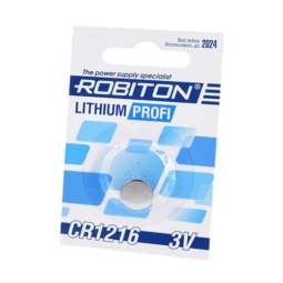 Батарейка Robiton profi CR1216 BL1 (40)(1800)