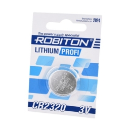 Батарейка Robiton profi CR2320 BL-1 (40)(1800)