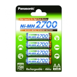 Аккумулятор Panasonic R6 2700mAh Ni-Mh BL-4 (48)(240)