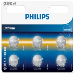 Батарейка Philips CR2032 BL-6 (60)(300)