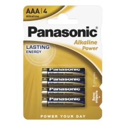 Батарейка Panasonic LR03 alkaline power BL4 (48)(240)