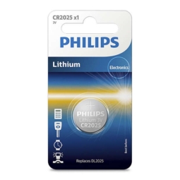 Батарейка Philips CR2025 BL-1 (10)(100)
