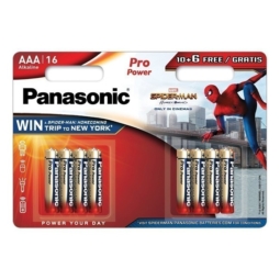 Батарейка Panasonic LR03 pro power BL10+6 promo  (96)