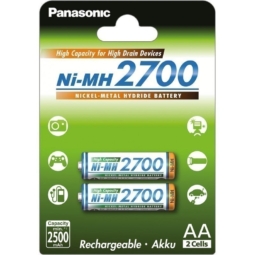 Аккумулятор Panasonic R6 2700mAh Ni-Mh BL-2 (24)(120)