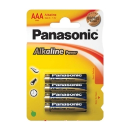 Батарейка Panasonic LR03 alkaline power BL4 promo (48)(240)