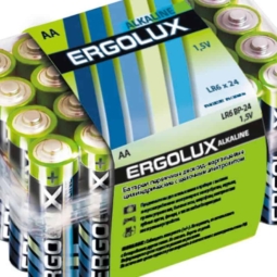Батарейка Ergolux LR6 PBox-24 (240)(480)