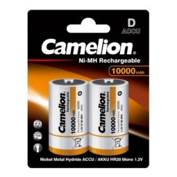 Аккумулятор Camelion R20 10000mAh Ni-Mh BL-2 (12)