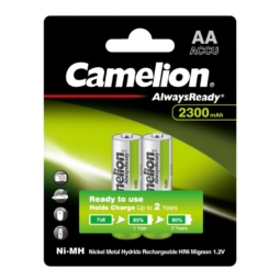 Аккумулятор Camelion always ready R6 2300mAh Ni-Mh BL-2 (24)