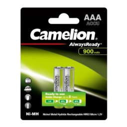 Аккумулятор Camelion always ready R03 900mAh Ni-Mh BL-2 (24)