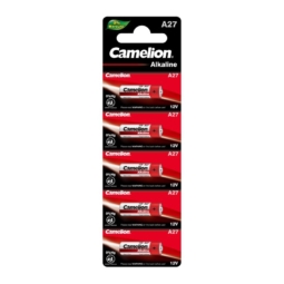 Батарейка Camelion Mercury Free LR27A BL-5 (50)(1800)