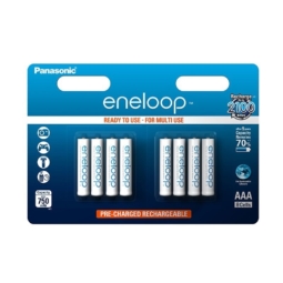 Аккумулятор Panasonic eneloop R03 750mAh Ni-Mh BL-8 (80)(320)