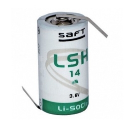 Батарейка Saft LSH 14 CNR (C) 3.6V + лепестковые выводы (1)(30)