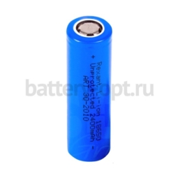 Аккумулятор Rexant INR18650 2400mAh Li-ion  б/з 10box