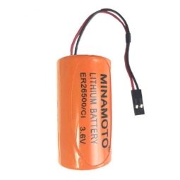 Батарейка Minamoto ER-26500/C1 (C) 3,6В + С1 type коннектор bulk40 (320)