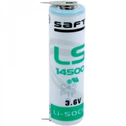 Батарейка Saft LS14500 2PF (АА) 3.6V + 2PCB pins (1)(30)