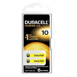 Батарейка Duracell ZA10 (PR70) BL6 (60)
