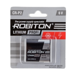 Батарейка Robiton profi CR-P2 BL-1 (8)(200)