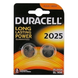 Батарейка Duracell CR2025 BL2 (20)(200)