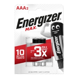 Батарейка Energizer LR03 (E92) max BL2 (24)