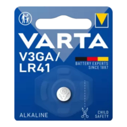 Батарейка Varta LR41 Alkaline (V3GA) 1.5V BL1 (10)(100)