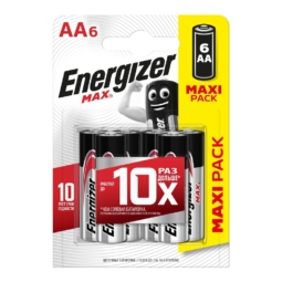 Батарейка Energizer LR6 (E91) max BL6 (72)