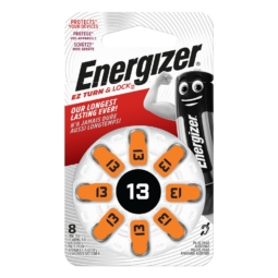 Батарейка Energizer 13 Zinc Air BL8 (48)(192)