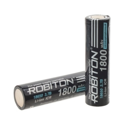 Аккумулятор Robiton 18650 1800mAh 3.7V Li-ion б/з PB1 (100)
