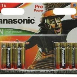 Батарейка Panasonic LR03 pro power BL10+6 "Cirque Du Soleil" (96)