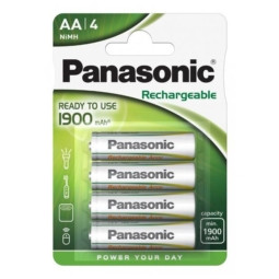 Аккумулятор Panasonic R6 ready to use 1900mAh Ni-Mh BL-4 (48)(240)