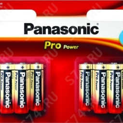 Батарейка Panasonic LR6 pro power BL-12 (144)(36864)