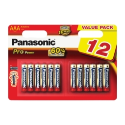 Батарейка Panasonic LR03 pro power BL12 (144)(51840)