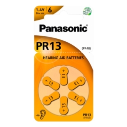 Батарейка Panasonic PR-13 BL-6 (60)