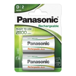 Аккумулятор Panasonic R20 ready to use 2800mAh Ni-Mh BL-2 (24)(120)